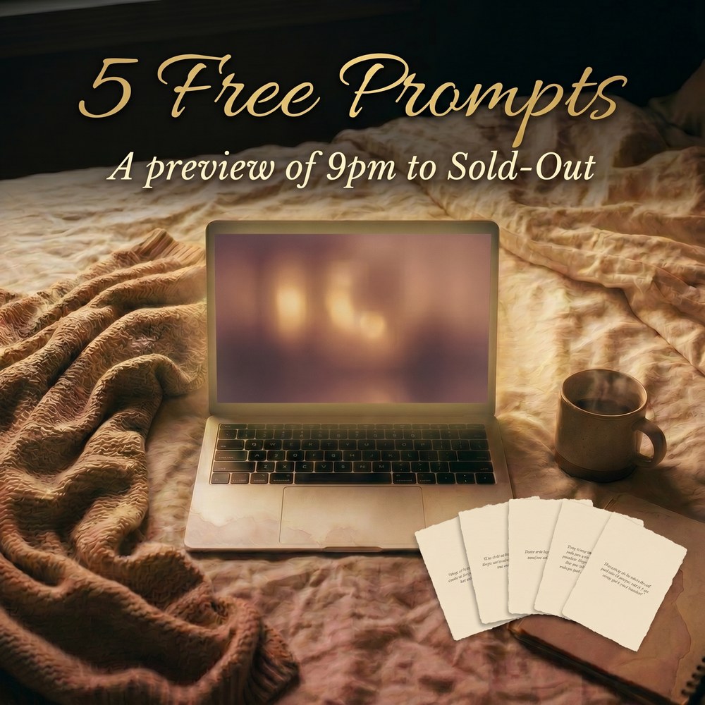 5 Free Prompts — A preview of 9pm to Sold-Out by Chrissy Schroer