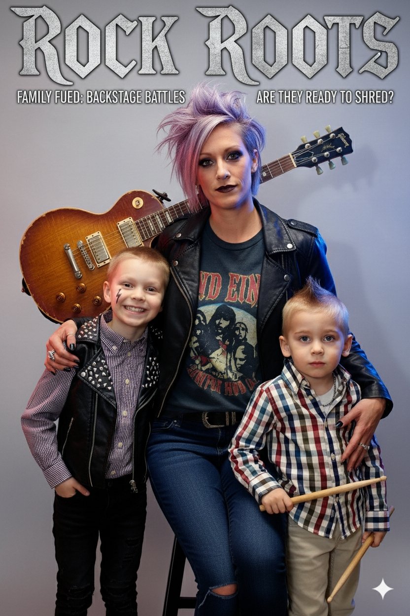 Chrissy Schroer with her two sons